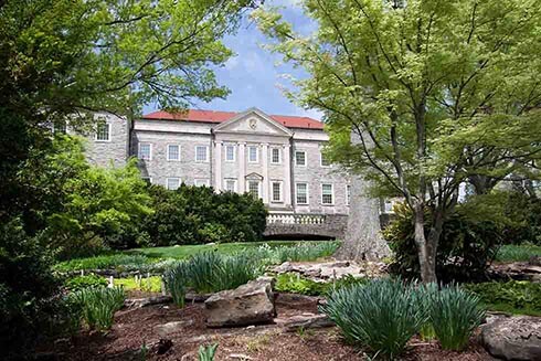 The mansion at Cheekwood Estate & Gardens